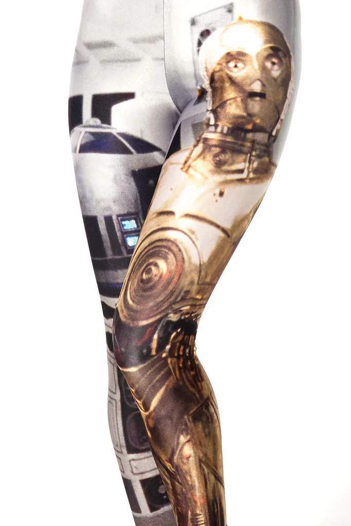 

Europe And America Digital Printing Single Foot Robot Sexy Leggings Tylgs3106