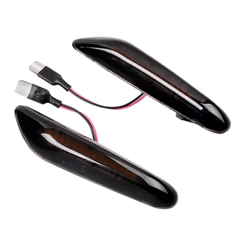 

Dynamic Led Side Marker Smoked Turn Signal for Bmw E90 E91 E92 E60 E87 E82 E46