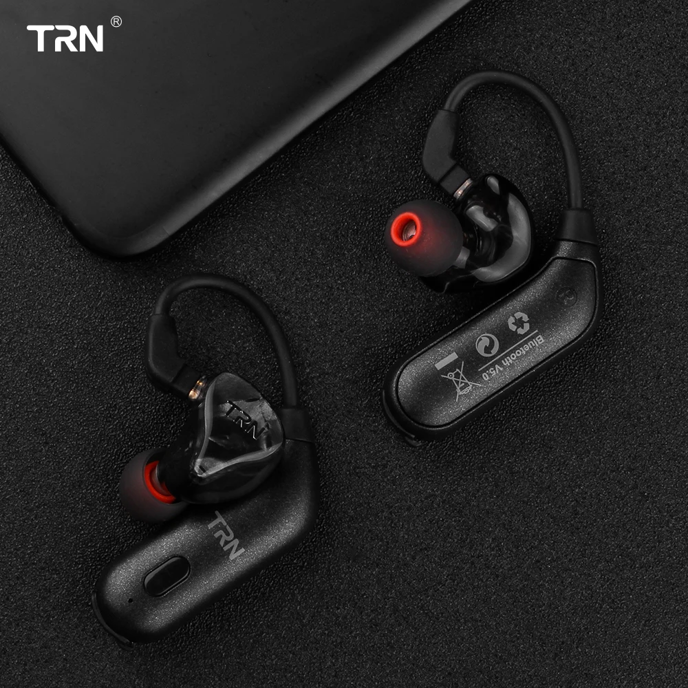 TRN BT20S беспроводной HDMI Bluetooth 5,0 ушной крючок HIFI наушники 2PIN/разъем MMCX для TRN X6/IM1/IM2/V80/v30