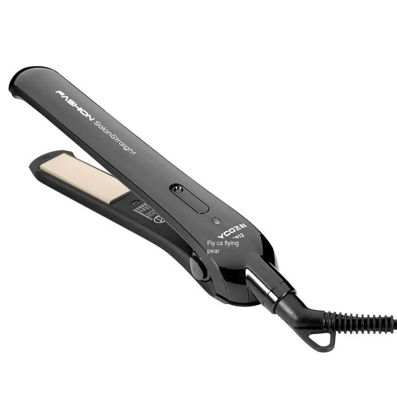 Roll Straight Hair Stick 3D Splint Hair Straightener Ceramic Glaze Straightening Dual-Use Bangs Perm Flat Iron Wide