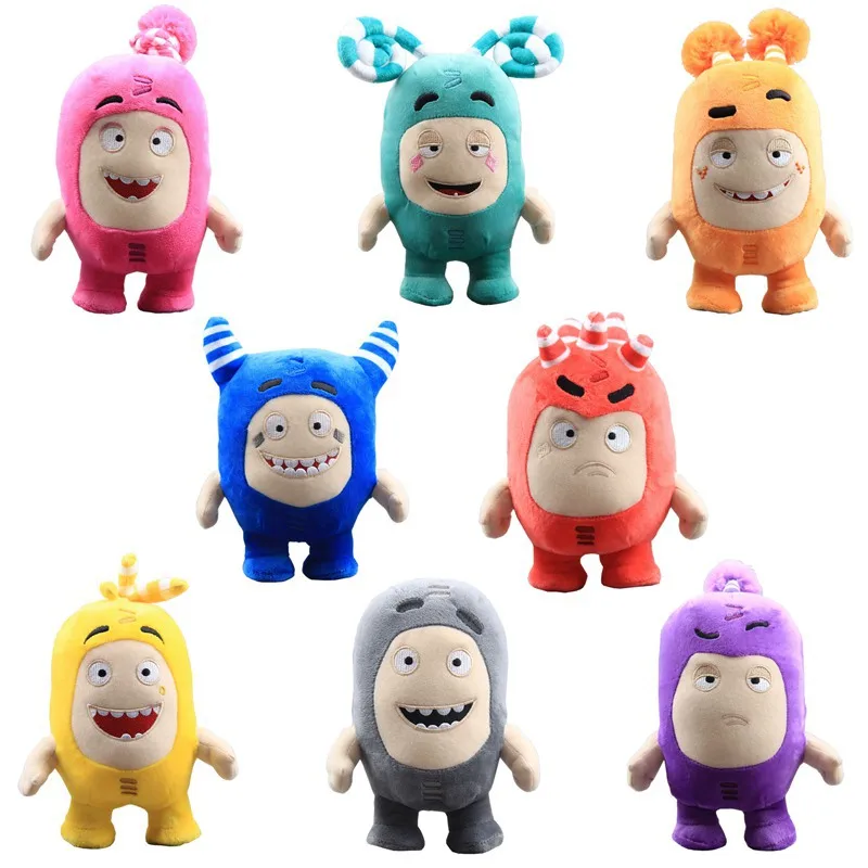 

Peluches Animation Oddbodses Doll Soft Zee Slic Newt Pogo& Bubbles Stuffed Animals Plush Toy