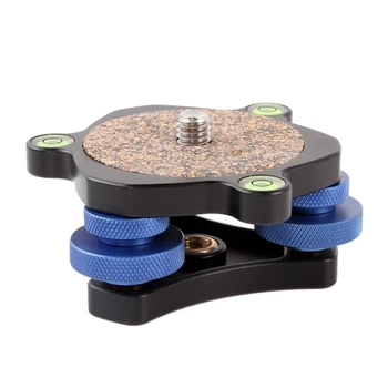 

A+RZ Leveler Base Measurement with 3/8 Inch Mount Screw Adjustment High Precision Level Regulator Panoramic