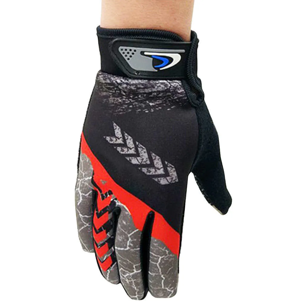 

Men Full Finger Biker Driving Weightlifting Gloves Elastic Cycling Hand Guard
