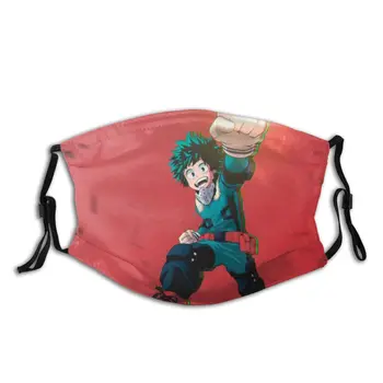 

My Hero Academia Non-Disposable Mouth Face Mask Anti Haze Dust Mask With Filters Protection Mask Respirator Mouth Muffle