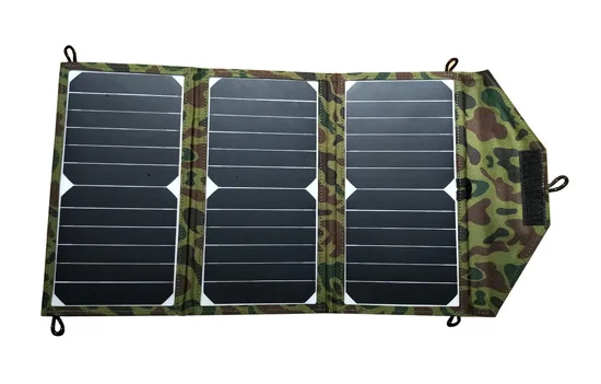 GX ENERGY Sunpower Solar Cells 21 Вт Портативный складной Панели солнечные массив Зарядное устройство постоянного тока выход для 18В/12 V Батарея, USB 5V для зарядки телефонов - Цвет: only 5v