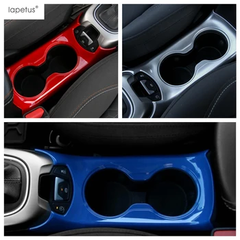 

Lapetus Accessories Fit For Jeep Compass 2017 2018 2019 2020 ABS Front Seat Water Bottle Cup Holder Panel Molding Cover Kit Trim