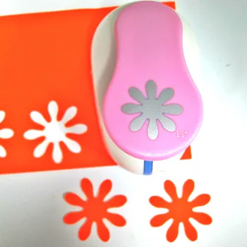 

1.5'' Diy Chrysanthemum Paper Cutter Cut Eva Foam Maker Craft Puncher Scrapbooking For Kid Hole Flower Punch Cortador De Papel