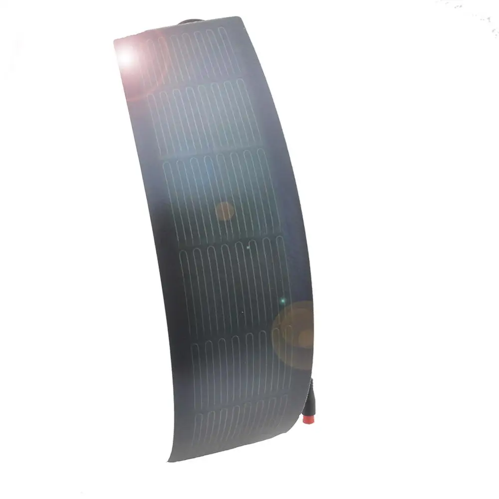 Painel de Tamanho Longo Flexível de Energia Solar Cigs Filme Fino Painel Solar Faça Você Mesmo Carregador de Bateria Fotovoltaica Célula Solar Flex à Prova d2 Água 2w - Image 2