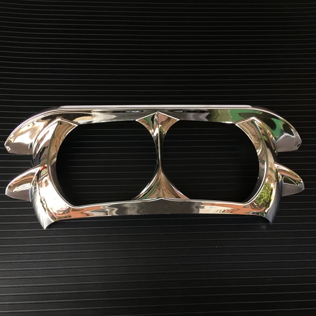 Dual Headlight Fairing Trim Bezel Scowl Headlamp Cover for Harley Touring Road Glide Special FLTRXS and Road Glide FLTRX 2015-2021 - - Racext 2
