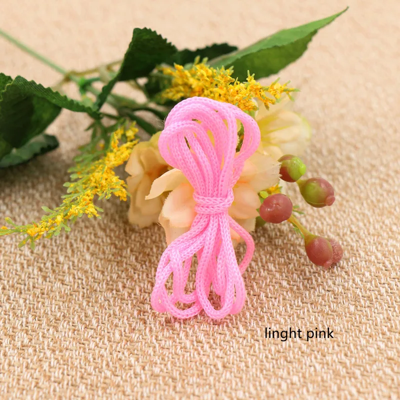4/5/6mm PP Beam Mouth Polypropylene Rope Closing Cord Crochet Nylon Hollow Drawable Braided Hook Bag Portable Tying Rope polypropylene rope