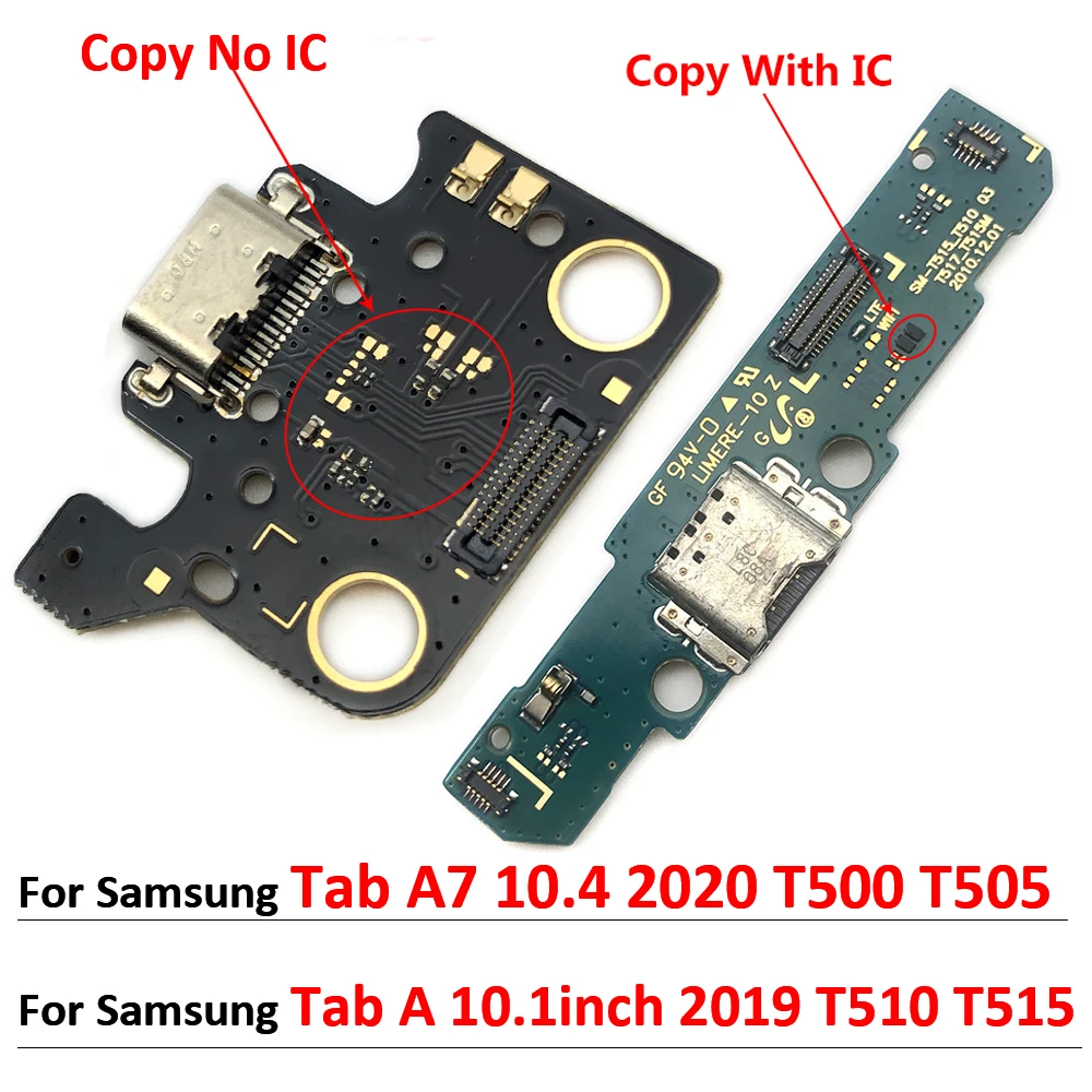 Dock Connector Micro USB Charger Charging Port Flex For Samsung Tab A7 10.4 2020 T500 T505 / Tab