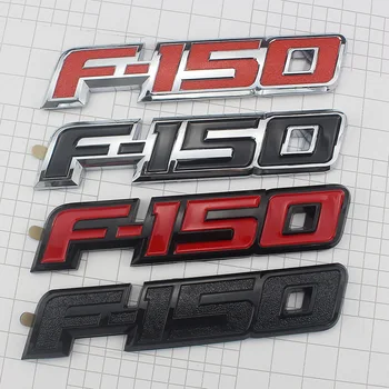 

1 PCS 3D ABS F-150 Emblem Decal badge For 2009-2014 Ford F150 F-150 Tailgate Trunk Emblem Nameplate Car stickers