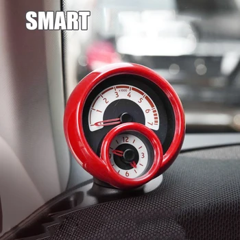 

For Mercedes Smart 453 fortwo forfour ABS Car Interior Accessories Instrument Panel Tachometer Decoration Sticker