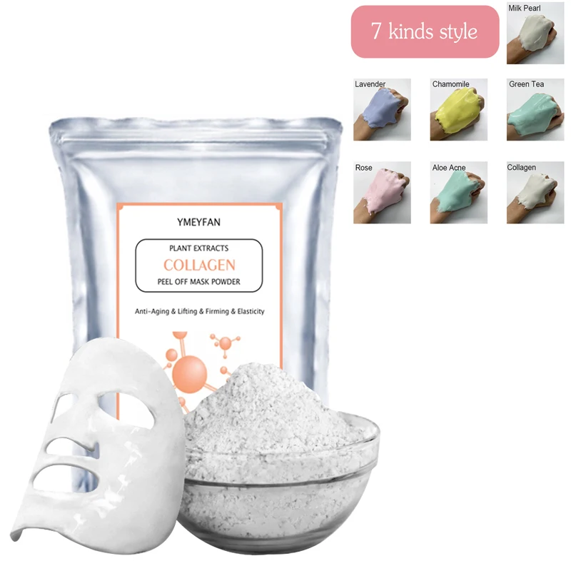 Маска для лица SPA Jelly Beauty-пудра 7 видов натуральные растительные экстракты