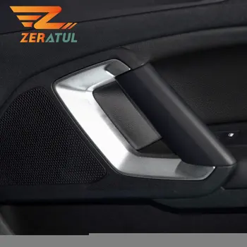 

Zeratul Car Styling for Peugeot 308 308s 408 Accessories Auto Inner Door Handle Cover Trim Inner Armrest Decorative Frame