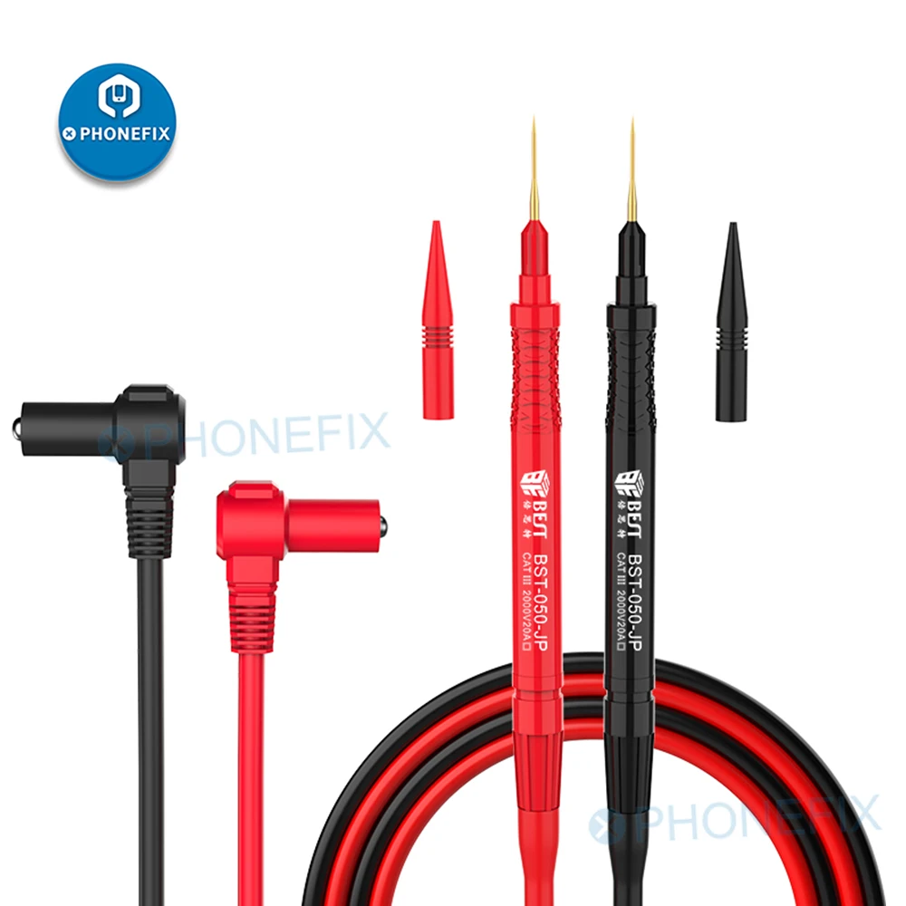 

BST 050 JP Super Fine Test Leads Pen For Digital Multimeter Pen Replaceable Probe Superconducting Probe Accurate Measurement