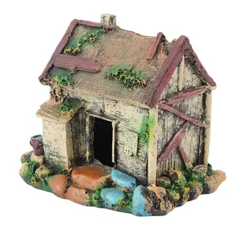 

Aquarium Cave Resin Ornament Fish Tank Exquisite Landscaping Beautiful Resin Cave Ornament Craft Layout For Fish Shrimp