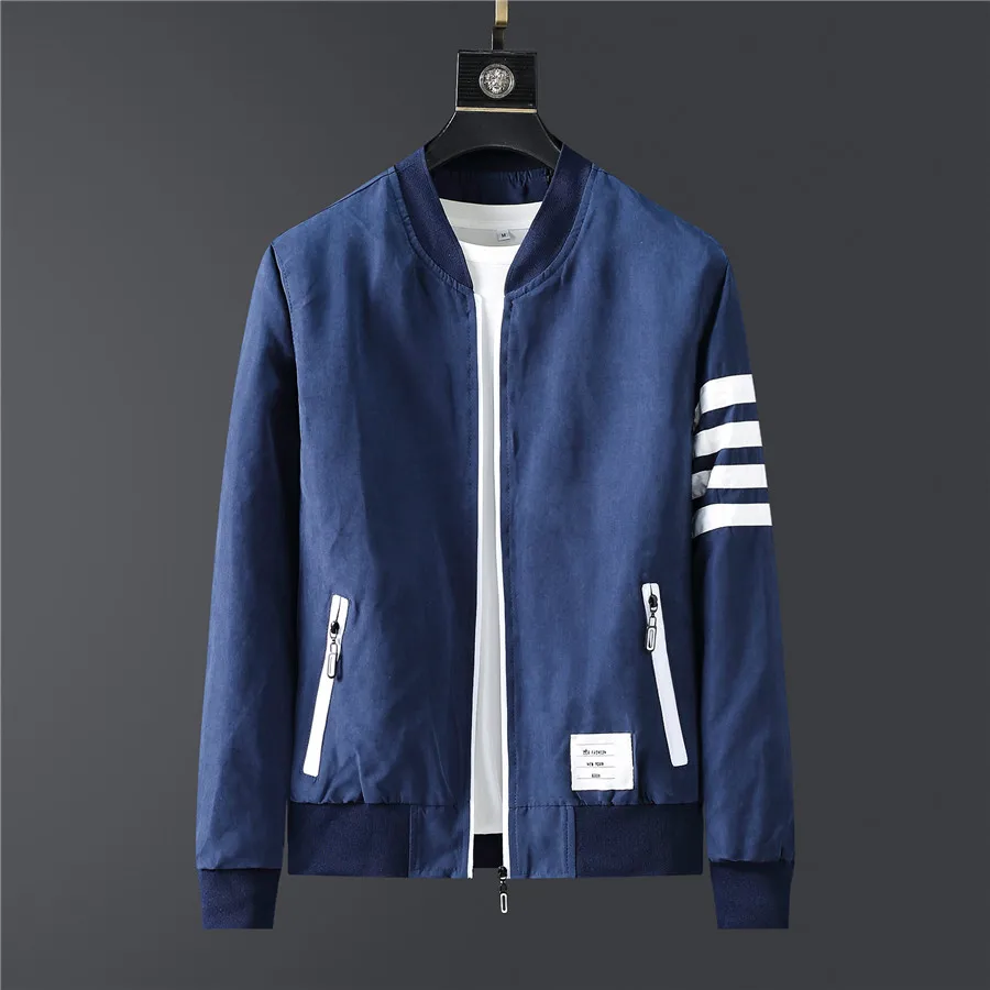 Brand Men Jacket 2020 New Autumn Jackets For Man Clothing Hooded Sweatshirt Long Sleeves Coat Tops Korean Style Fashion Clothing