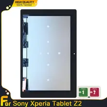 Wyświetlacz LCD do tabletu Sony Xperia Z2 ekran dotykowy wymiana czujnika Digitizer wymiana dla Sony Z2 SGP511 SGP512 SGP521 SGP541