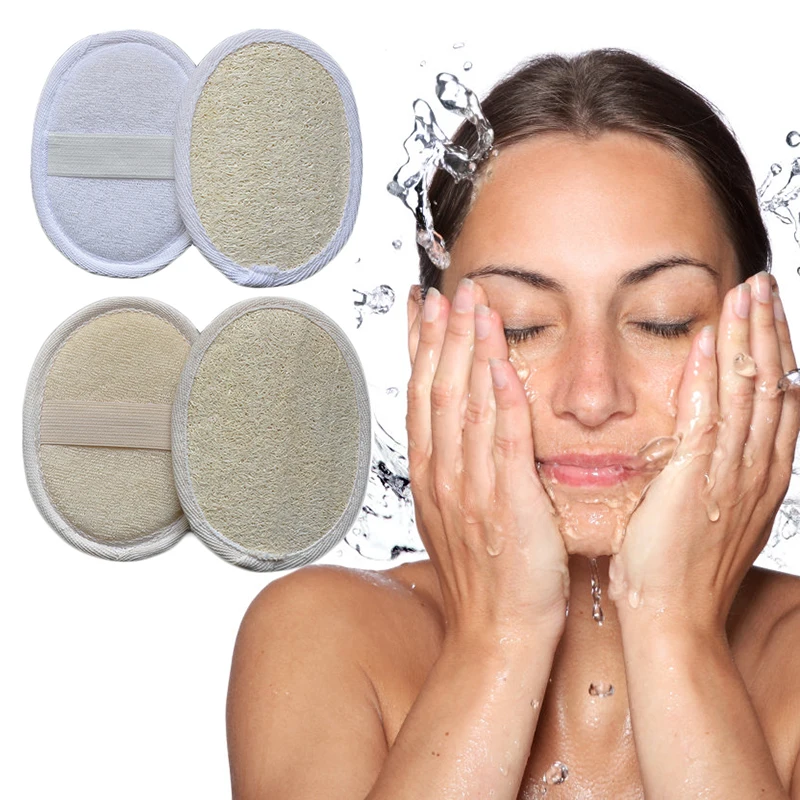 Natural Loofah Sponge Bath Rub Natural Loofah Scrub Gloves Bath