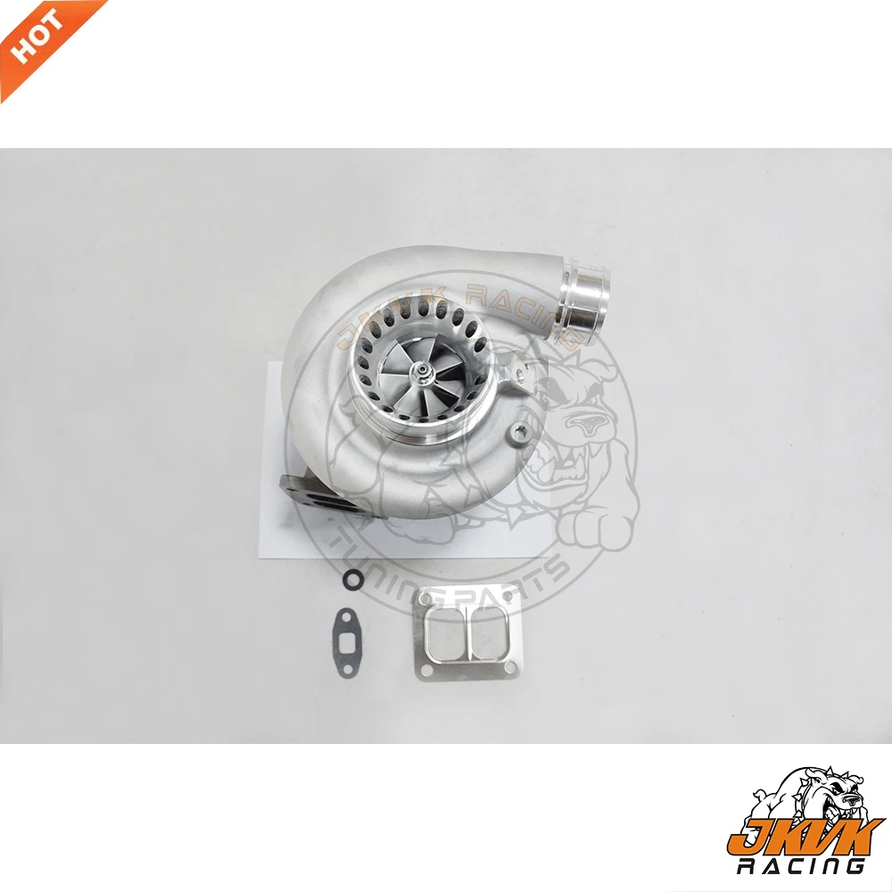 JKVK RACING S366 Cast 66 мм T4 фланцевый компрессор Wheel Twin прокрутка 0 91 A/R турбо зарядное