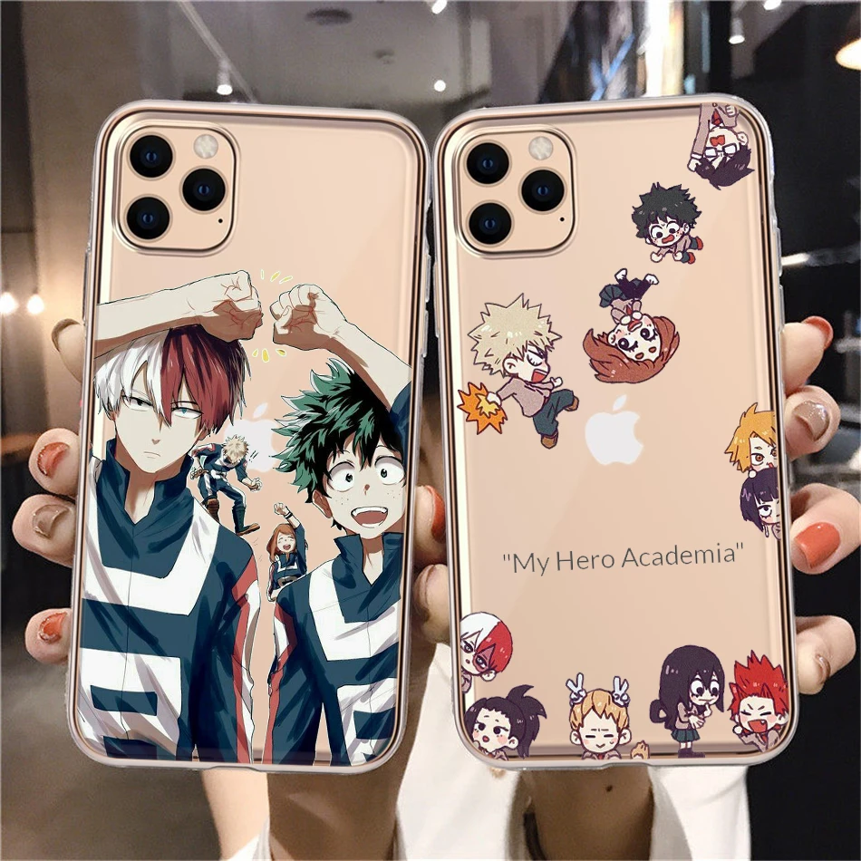Anime My Hero Academia deku bakugou Boku no Hero Academia Phone Case For iphone 11 12 13 Pro Mini 8 7 6 Plus X MAX XR Coque best iphone 13 pro max case