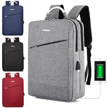 

2020 new men women backpack business laptop schoolbag USB charging multifunctional leisure backpack college student travel bag