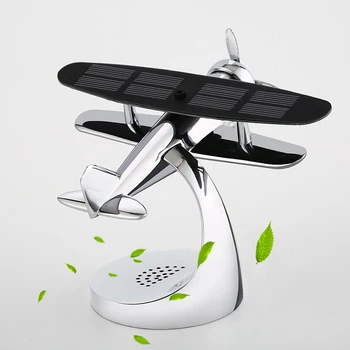 

Car Accessories Interior Car Air Freshener Solar Power Perfume Vent Air Freshener In The Car Non Slip Mat+Solid Perfume Dropship