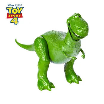 

Disney Toy Story 4 Rex Talking Green Dinosaur Q Version 34cm PVC Action Figures Mini Dolls Kids Toys Model for Children Gift