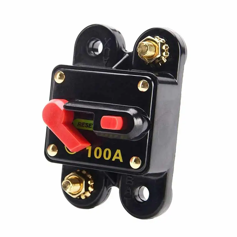 

12V 100A Waterproof Marine Switch Circuit Breaker Switch Battery Quick Disconnect Switch For Car SUV Marine Boat Accessories