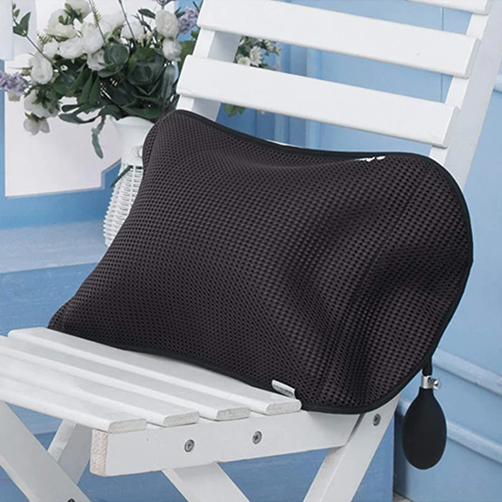 A0662-Tcare Portable Inflatable Lumbar Support Cushion/Massage Pillows–