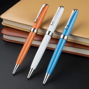 

Full metal Pen Mini Ballpoint Pens Portable pen Rotating Pens For School Office Ink Black