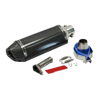 

Universal Motorcycle Exhaust Muffler Pipe Carbon Fiber Tail Fashion Design Style Refitting Exhaust Pipe Hot