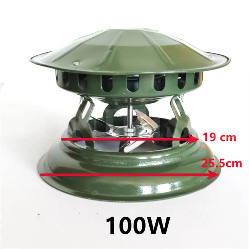 Household Induced Draft Fan 60W 3 Leaves Chimney Fan