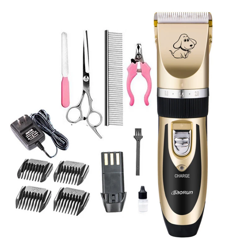

Professional Pet Dog Hair Trimmer Animal Grooming Clippers Cat Cutter Machine Shaver Electric Clipper 110-240V AC