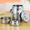 1.6L/2.4L Double-layer Vacuum Lunch Box Picnic Stainless Steel Food Heat Preservation Pot ► Photo 3/6