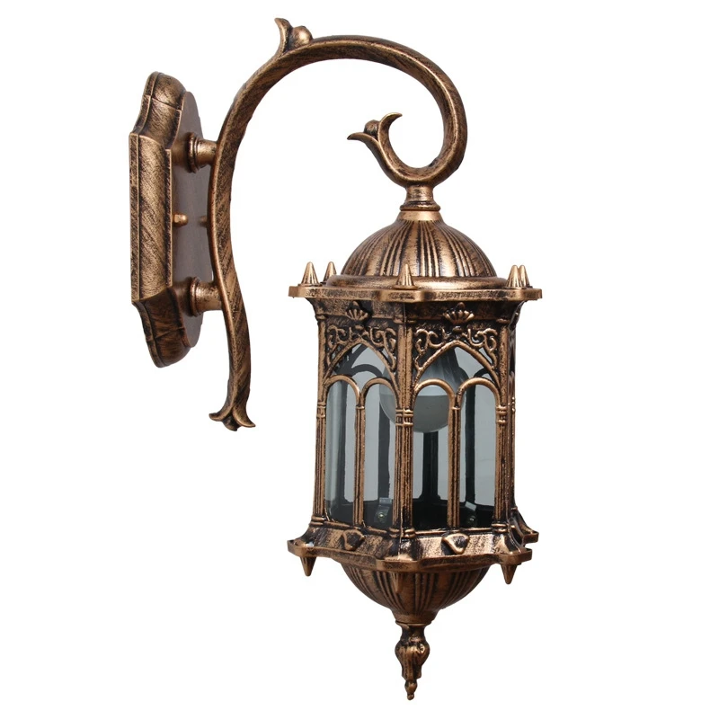 

Retro Outdoor Wall Light Favorable Europe Villa Sconce Lamp Waterproof Exterior Garden Doorway Lighting
