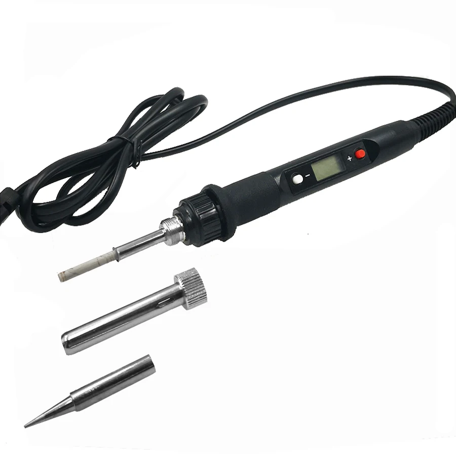 60W/80W Electric Digital Soldering Iron Station 220V 110V Temperature Adjustable Welding Soldering Tips Tools Accessories