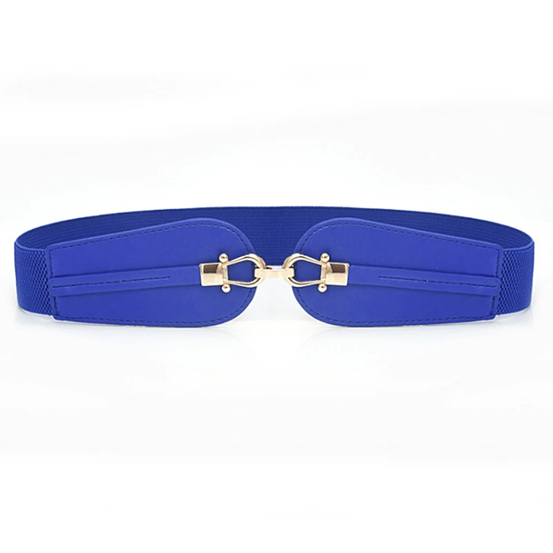 60*1.5cm Black Red White Skinny Thin PU Canvas Belt for Women Leather Waistband Female Gold Buckle Women Elastic Belts