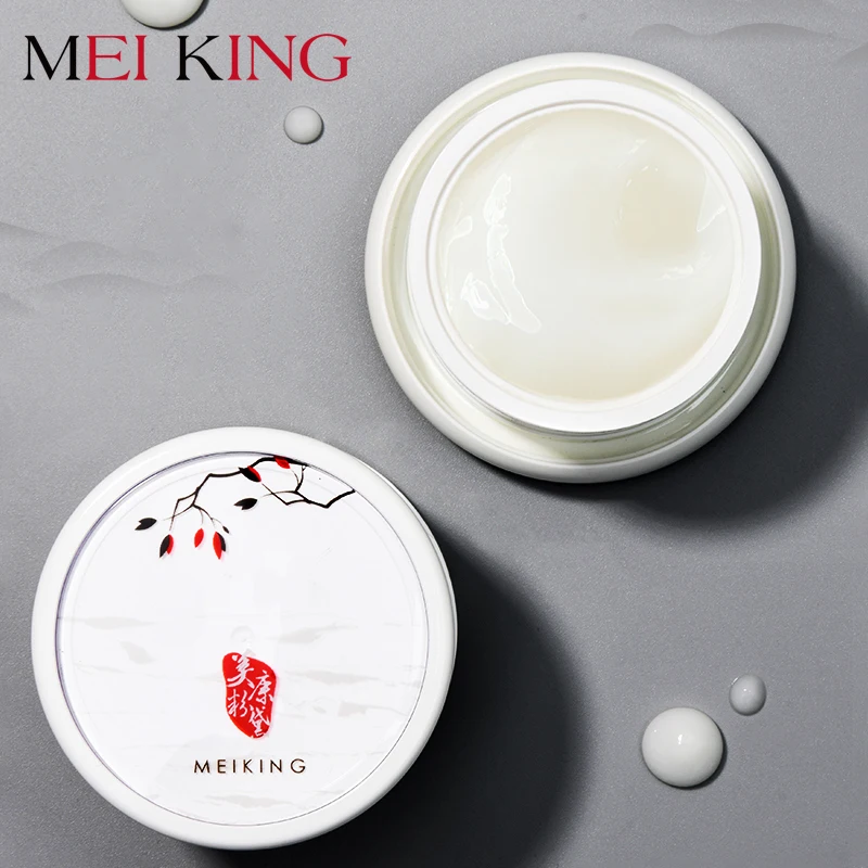 Skup MEIKING anti aging krem do twarzy przeciw zmarszczkom trądzik pryszcz Spot resweratrol wybielanie nawilżający krem do twarzy uroda pielęgnacja skóry 30g