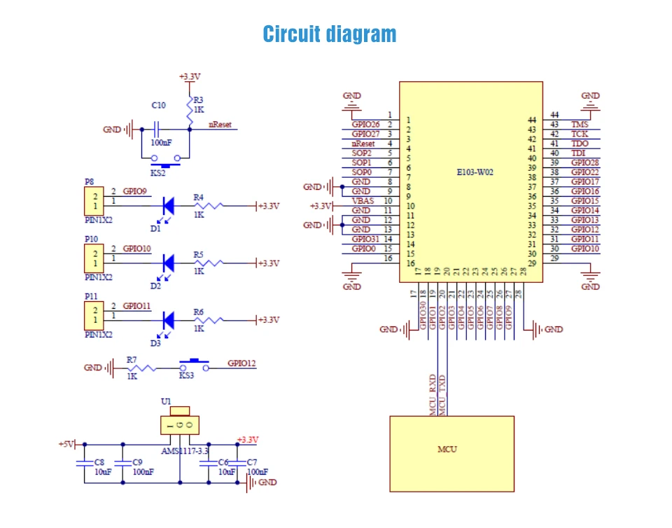 CDEBYTE CC3200 WIFI Module E103-W02 (8)