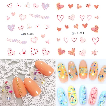 

3D Nail Art Slider Alphabet Letter Chat Box Sticker Decals Flamingo Design Manicure Tips Nail Art Decorations
