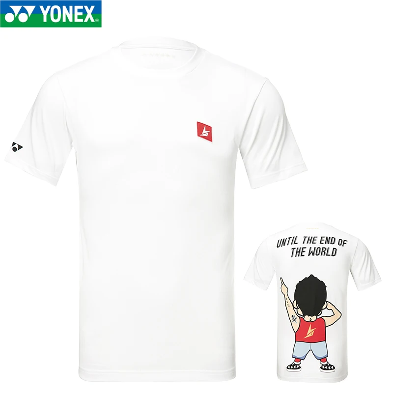 2020 Новое поступление оригинальный YONEX бадминтона YY футболка 10034LD Lindan память