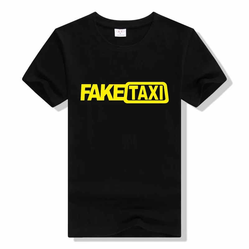 Мужская футболка с буквенным принтом «Fake Taxi», летние Забавные футболки с надписью «I'm The Fake Taxi Driver», Мужская футболка с круглым вырезом и коротким рукавом - Цвет: 6
