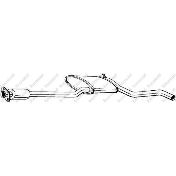 Глушитель Средняя Часть 283-671 Bosal арт. 283-671
