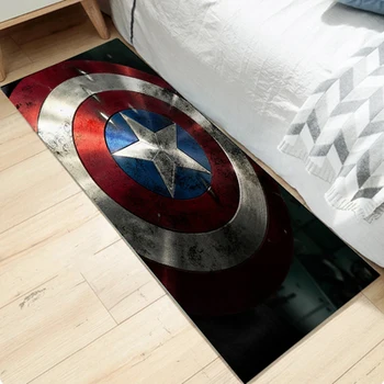 

Hero Movie Marvel Team Avenger Long Floor Doormat Rug Carpet Kitchen Home Non-Slip Mat Cartoon