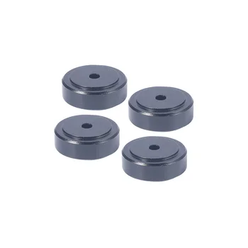 

4pcs Anti Vibration Audio Replacement Feet Pad Mini Turntable Aluminum Speaker Isolation Non Slip Stand CD Player Accessories