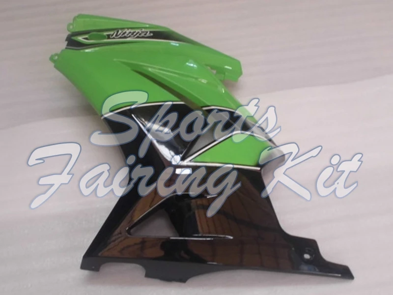 Полный комплект обтекателей для Kawasaki Zx250r 2008 2014 зеленый черный Ninja 250R 2013 полный