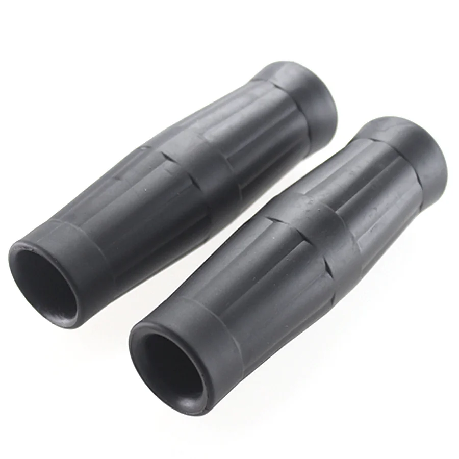 Mtorcycle черный 7/" резиновые ручки универсальные для Honda Yamaha Kawasaki Suzuki Truimph KTM Harley