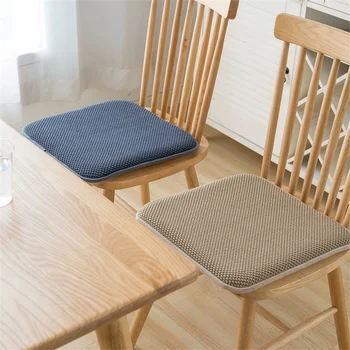 

Dining table Sofa Seat Cushion Solid Color Horseshoe Shape Seat Pad Chair Cushion Soft Pillow For Padchair Chair Pillow 41x41cm